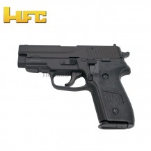 HFC Tipo Sig Sauer P228 Negra - Pistola Muelle Pesada - 6 mm.