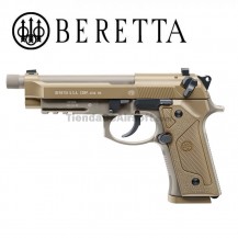 Beretta M9 A3 FDE - BLOW BACK- Silenciador -6MM - CO2 Corredera Metálica