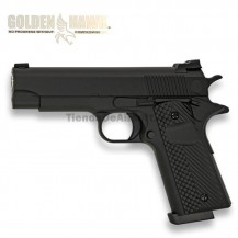 Golden Hawk Tipo Colt Combat 1911 - METAL - Pistola muelle - 6mm